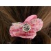 Резинка  для волос  ГП720 &quotБольшой цветок с сердцевинкой&quot микс *20