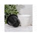 Кашпо &quotВерсаль&quot 1,6л Белый/черный КШ-9012 *20