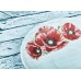 Блюдце чайное 140мм Маки *40   070562