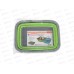 Корзина складная с 2 ручками 9л зеленая TD 0532 *12 Корзина складная с 2 ручками 9л зеленая TD 0532 *12