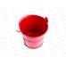 Ведерко на фаркоп 7,5*7см красное металлическое (045931) Ж Ведерко на фаркоп 7,5*7см красное металлическое (045931) Ж