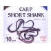 Крючок KOI &quotCARP SHORT SHANK&quot р.2 (INT), цвет BN, карповый (10шт) КН9161-2BN