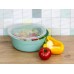 Миска 2,8л с крышкой Фисташковый М1303 *12 Миска 2,8л с крышкой Фисташковый М1303 *12