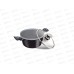 Кастрюля 4,1л со стеклянной крышкой 24см, ВН-6893 Carbon Pro Edition Кастрюля 4,1л со стеклянной крышкой 24см, ВН-6893 Carbon Pro Edition
