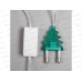 Фигура Дед Мороз и сани 20LED 45*24см мульти 4364271