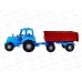 Трактор "Алтай" (синий) с прицепом №1 (в сеточке), 84750 *4 Трактор "Алтай" (синий) с прицепом №1 (в сеточке), 84750 *4