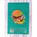 Цветная бумага 8листов 8цветов А5 Profit Вкусный бургер, 08-9350 *50 Цветная бумага 8листов 8цветов А5 Profit Вкусный бургер, 08-9350 *50