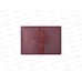 Обложка для паспорта OfficeSpace Элегант кожа гранат, 254222*10