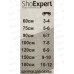 SHOExpert шнурки тонкие вощеные  хлопчатобумажные 60см черные на блистере *10