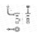 Сифон для мойки 3 1/2" х 40 с металлической решеткой, прямоугольным переливом, 0145