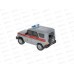 Машина радиоуправления UAZ HUNTER росгвардия 18см, Технопарк 18L-RG, 314127