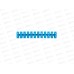 Клеммная колодка винтовая REXANT КВ-4 (1,5-4мм), ток 3, синий , 07-5004-4