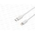 Кабель Type-C - Lightning 2А, 1м, белый ПВХ, Rexant 18-1898 Кабель Type-C - Lightning 2А, 1м, белый ПВХ, Rexant 18-1898