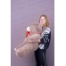 Медведь Гриня 60см, бурый с лентой, МГ-90Ф  Мила