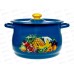 Кастрюля 8,0л сферическая васильвовая С1920.34 *2 Кастрюля 8,0л сферическая васильвовая С1920.34 *2
