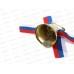Колокольчик с бантом триколор 2,6см 5389885