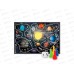 Игра-ходилка с фишками. Солнечная система. 59,5х42см, 52838 Игра-ходилка с фишками. Солнечная система. 59,5х42см, 52838