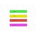 Набор линеек 15см ЕК Neon Solid 4шт., 4дизайна, 50573 Набор линеек 15см ЕК Neon Solid 4шт., 4дизайна, 50573