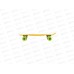 Скейт 56х15см TLS-401 yellow нагрузка 55 кг RUSH ACTION, 286884  гб