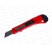 Нож канц. Dolce Costo 18мм,D00152,красно-черный,2зап.лезвия *12