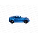 Машина Turbo &quotV" синий металлик 18,5см, И-5846  *30