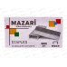 Скобы для степлера №24/6 MAZARI оцинкованные М-6901*10/500 Скобы для степлера №24/6 MAZARI оцинкованные М-6901*10/500