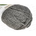 Пряжа Носочная Серый шерсть/акрил 100гр 200м 48