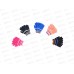 Перчатки детские трикотажные 7-8лет S 2164-M mix *10