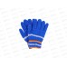 Перчатки детские трикотажные 7-8лет S 2164-M mix *10