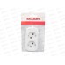 Колодка REXANT  2 гнезда,  6А, без заземления, 11-8701  *50 Колодка REXANT  2 гнезда,  6А, без заземления, 11-8701  *50