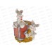 Копилка &quotЗайка с сундуком, в ассортименте, НПР-7394  *48