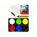 Набор аквагрима для детей (6цветов, карандаш, спонж, аппликатор) КС-4624 Набор аквагрима для детей (6цветов, карандаш, спонж, аппликатор) КС-4624