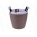 Горшок для цветов &quotInGreen Munchen&quot 9л молочный шоколад  IG622211047
