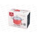 Кастрюля эмаль Deluxe со стеклянной крышкой красный 2,2л 901-050 Кастрюля эмаль Deluxe со стеклянной крышкой красный 2,2л 901-050
