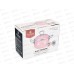 Кастрюля эмаль Deluxe с крышкой, розовый 2,0л 901-095