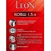 Ковш 1,5л "LEON" д.16см со стеклянной крышкой, LN-LDL1516G Ковш 1,5л "LEON" д.16см со стеклянной крышкой, LN-LDL1516G