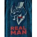 Килт для сауны махровый 140*65 (Real Man,Сапфир)