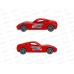 Машинка Turbo "V-MAX" красная 40см, И-5856 *6 Машинка Turbo "V-MAX" красная 40см, И-5856 *6