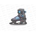 Коньки раздвижные р.29-32 black/blue RUSH ACTION, 307722 Коньки раздвижные р.29-32 black/blue RUSH ACTION, 307722