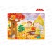 Пазлы "Времена года. Осень" 42 элементов 04161 Baby Toys