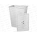 Корзина 48л для белья &quotWenge&quot 427*295*562мм светло-серый 221307021/03