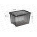 Ящик 15,5л КИП с замками черный Прозрачный М2337 *5 Ящик 15,5л КИП с замками черный Прозрачный М2337 *5