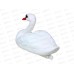 Фигура садовая &quotЛебедь&quot 34*19*24см пластик 162-187 г