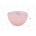 Чаша "Оазис" 2,5л с крышкой розовый М8412 *11 Чаша "Оазис" 2,5л с крышкой розовый М8412 *11