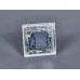 Выключатель Эрна, 2-клавишный с индикатором, PSW10-9002-01, белый