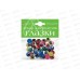 Декоративные подвижные глазки,№5 15мм 5в,2-036*12 Декоративные подвижные глазки,№5 15мм 5в,2-036*12