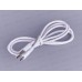 Кабель S01 MicroUSB д/зарядки, белый, 2.4А, 1м, Smartbuy (iK-12-S01w)