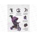 Велосипед 3-х кол. WERTER BERGER PREMIUM лиловый XG7341-T167C, 334948