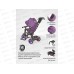Велосипед 3-х кол. WERTER BERGER PREMIUM лиловый XG7341-T167C, 334948
