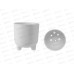 Горшок для цветов Фита 4,3л Белый (с вкладкой) д.19  *8